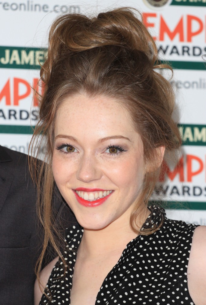 Charlotte Spencer;<br>The Empire Film Awards 2012 - Arrivals