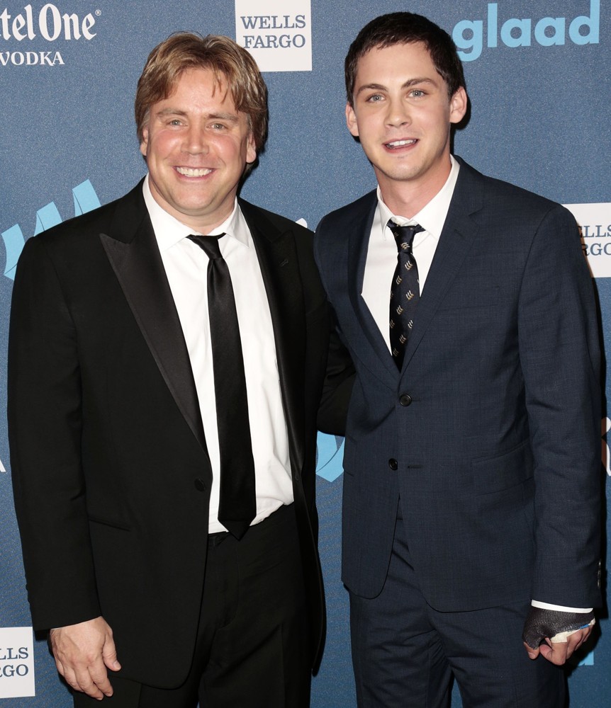 Stephen Chbosky;Logan Lerman;<br>24th Annual GLAAD Media Awards - Arrivals