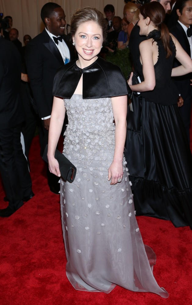 Chelsea Clinton;<br>PUNK: Chaos to Couture Costume Institute Gala