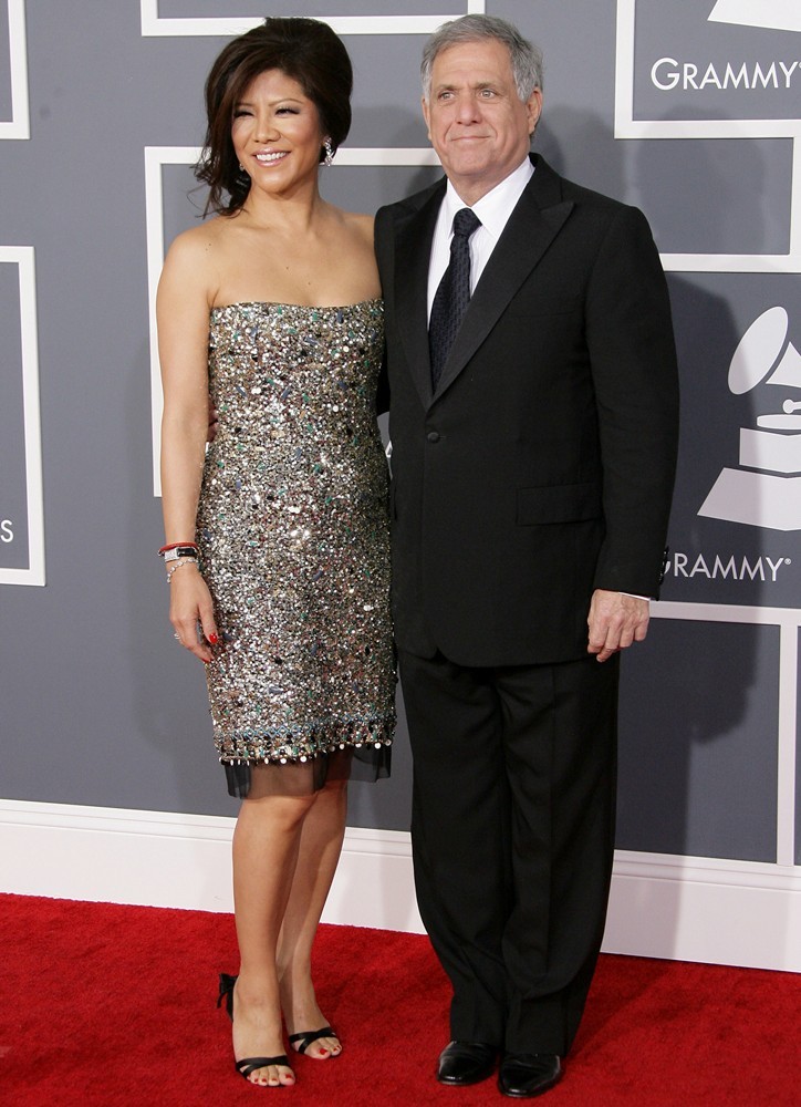 Julie Chen;Leslie Moonves;<br>55th Annual GRAMMY Awards - Arrivals