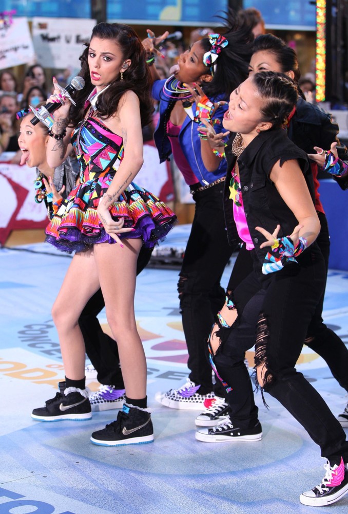 Cher Lloyd;<br>Cher Lloyd Performing Live at The Toyota Concert Series on The Today Show