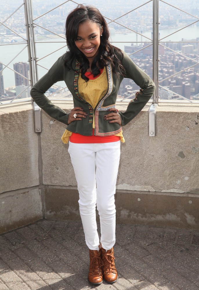China Anne McClain;<br>The Empire State Building Hosts Disney Channel and Disney XD's Young Stars