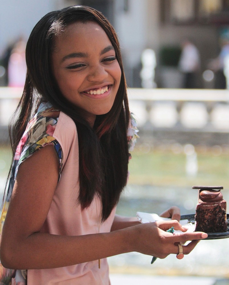 China Anne McClain;<br>Celebrities for The Extra Palooza Celebration
