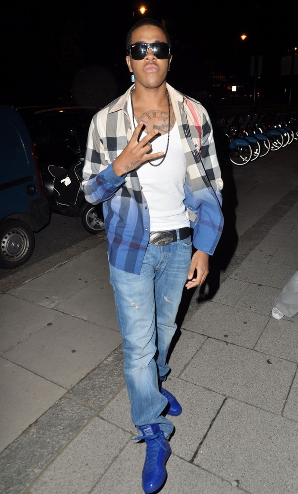 Chipmunk;<br>Celebrities Attend The Vevo Launch Party