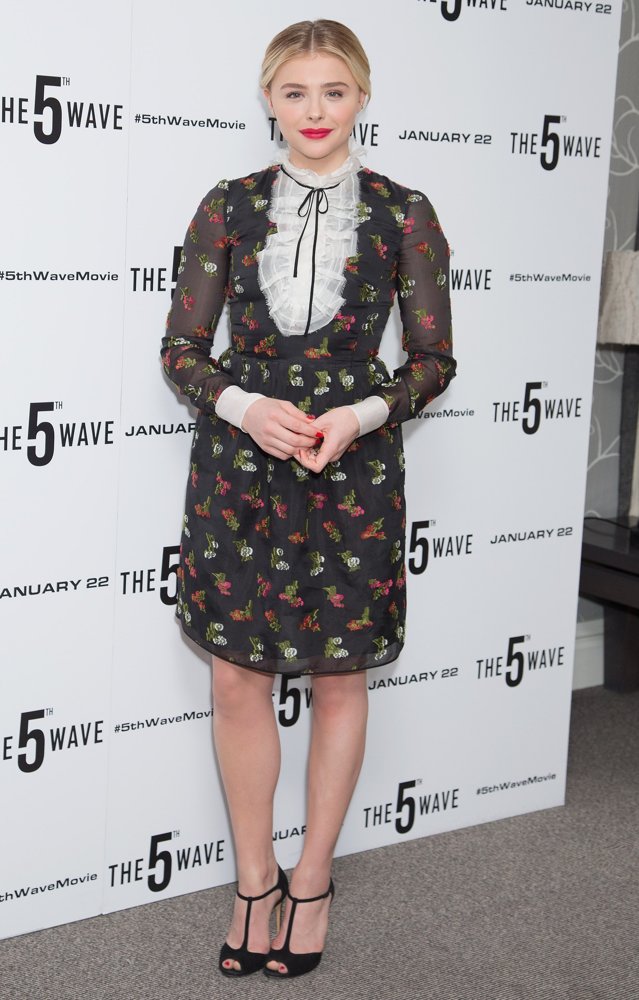 Chloe Moretz;<br>5th Wave Photocall