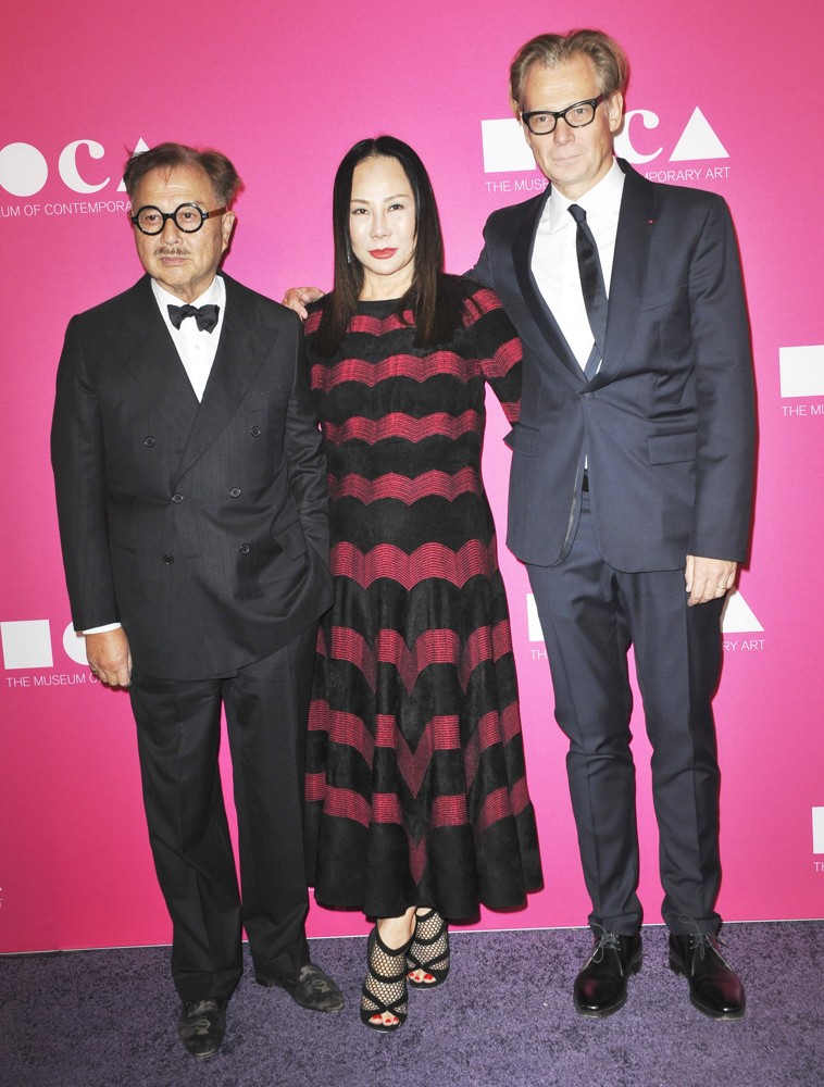 Michael Chow;Eva Chow;Phillippe Vergne;<br>MOCA Gala 2017