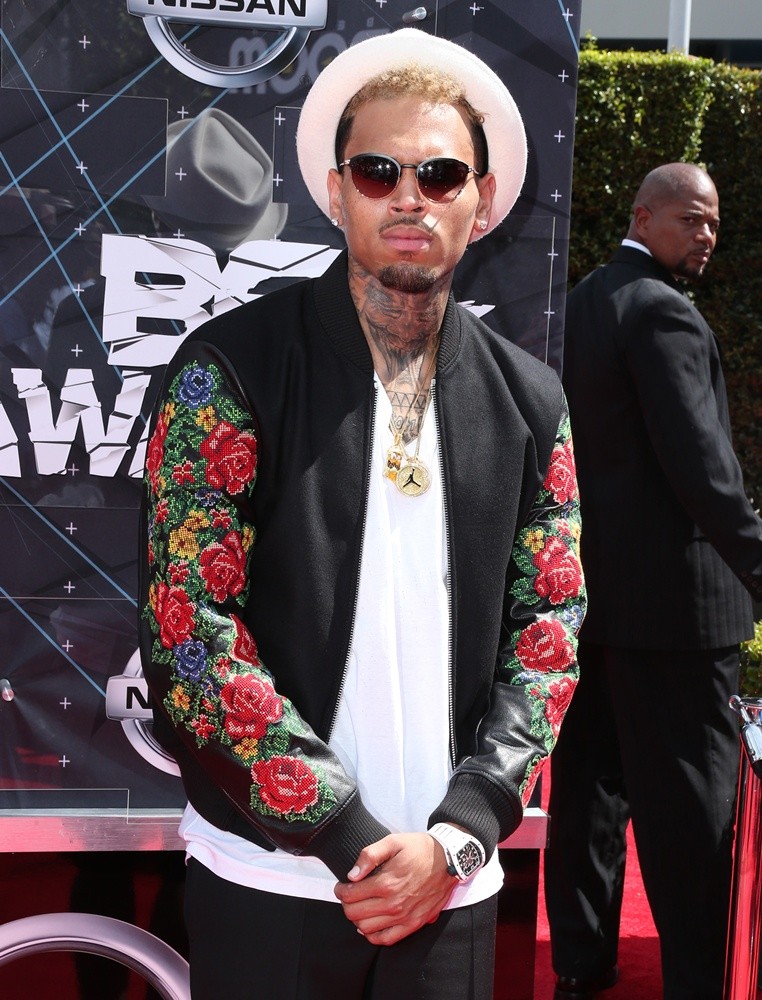 Chris Brown;<br>2015 BET Awards - Arrivals