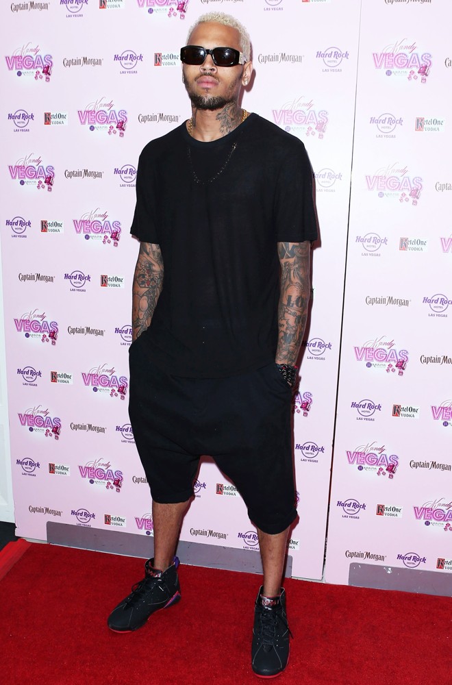 Chris Brown;<br>Chris Brown Arrives to Perform at Kandy Vegas
