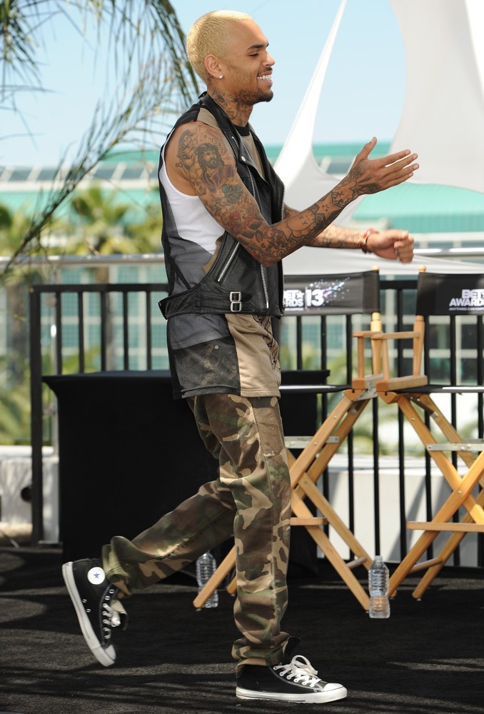 Chris Brown;<br>BET Awards 2013 Press Conference
