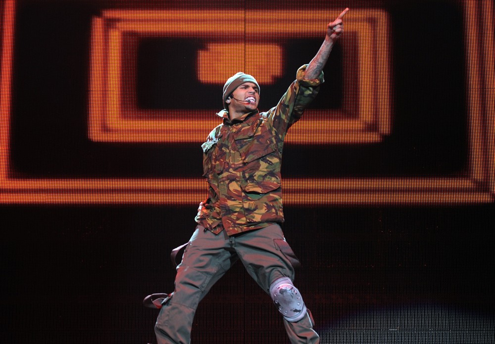 Chris Brown;<br>Chris Brown Performing Live During His F.A.M.E. Tour