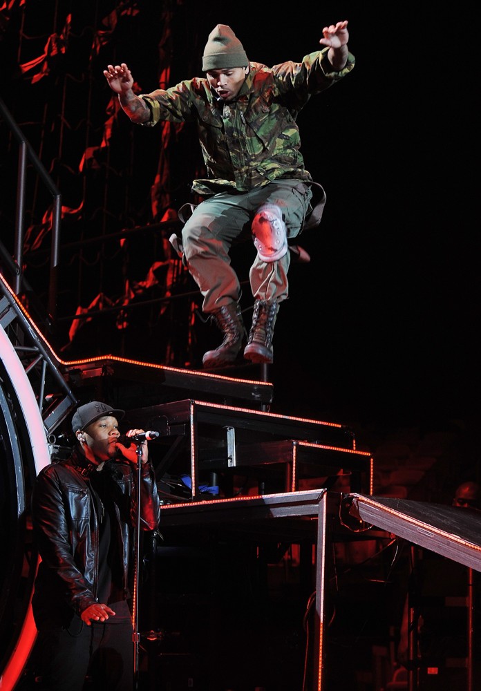 Chris Brown;<br>Chris Brown Performing Live During His F.A.M.E. Tour