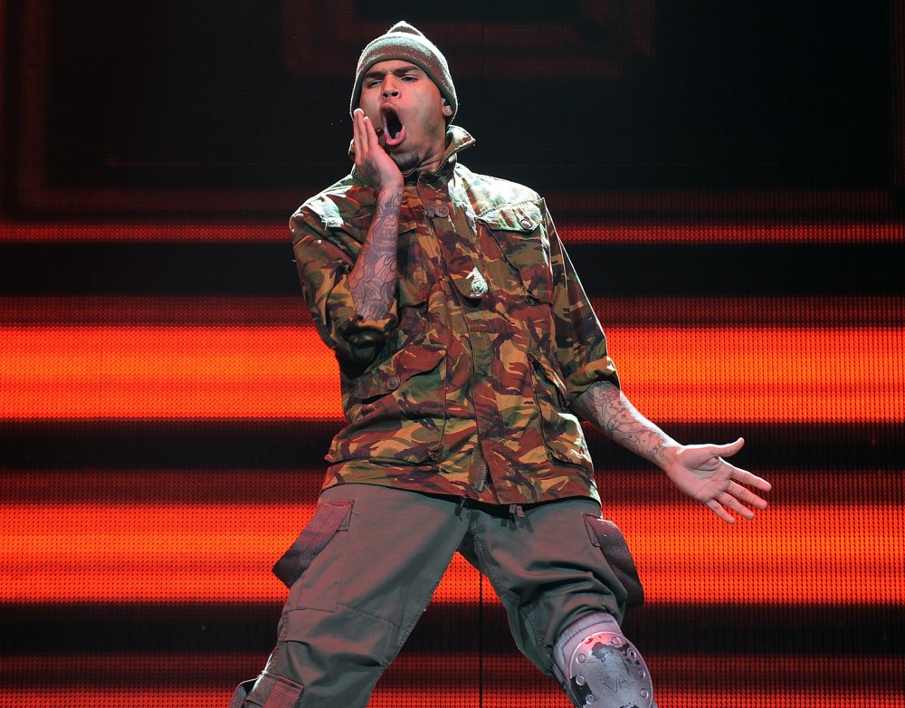 Chris Brown;<br>Chris Brown Performing Live During His F.A.M.E. Tour
