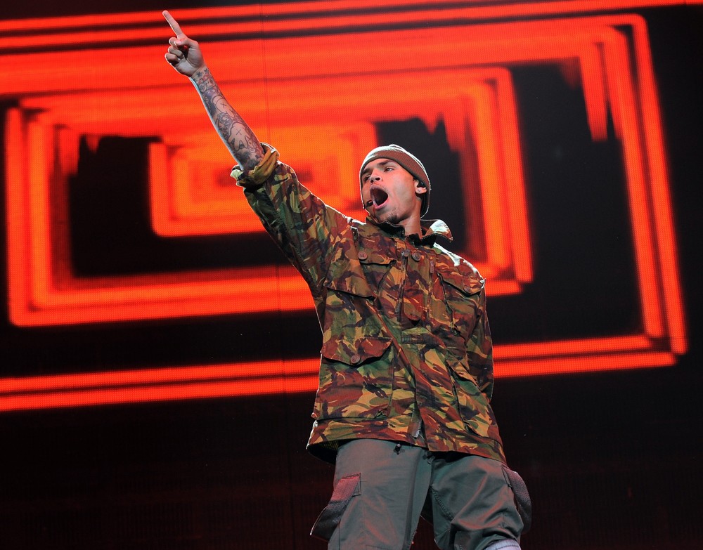 Chris Brown;<br>Chris Brown Performing Live During His F.A.M.E. Tour