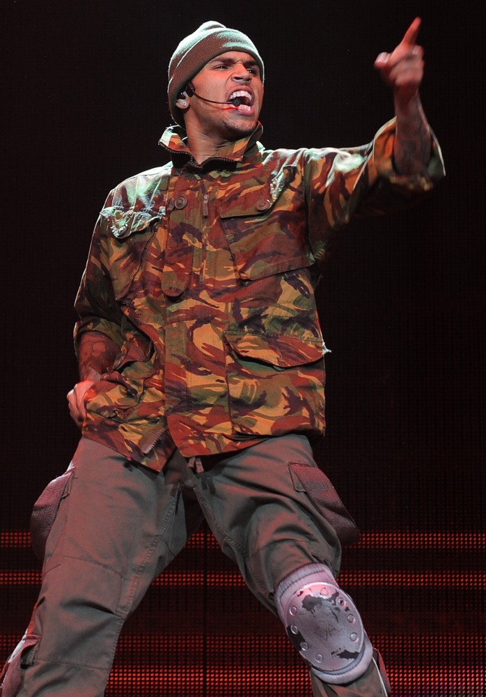 Chris Brown;<br>Chris Brown Performing Live During His F.A.M.E. Tour