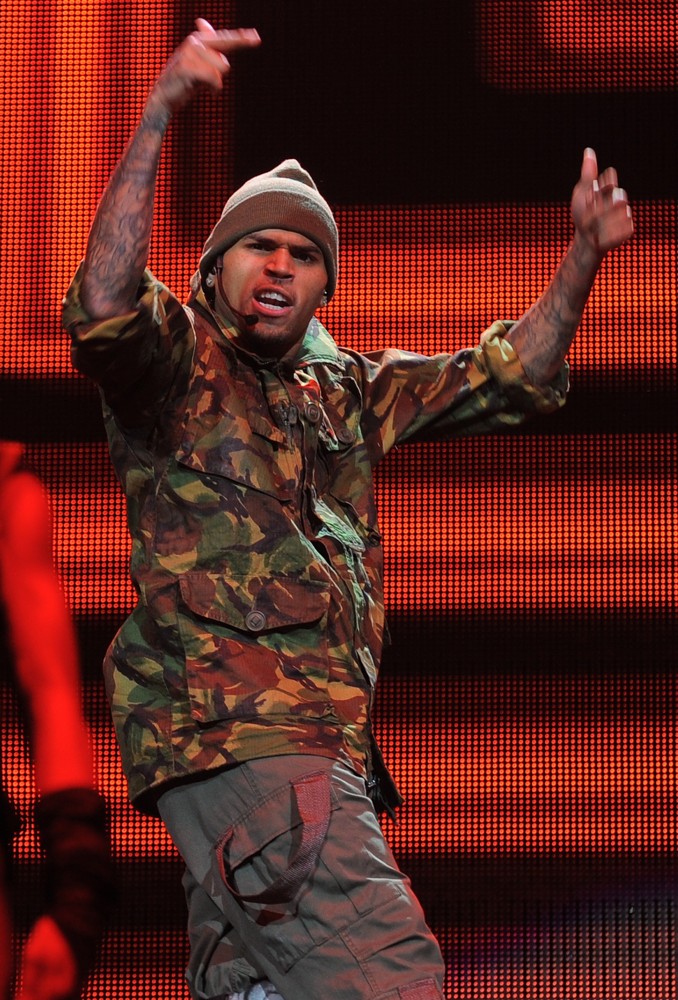 Chris Brown;<br>Chris Brown Performing Live During His F.A.M.E. Tour