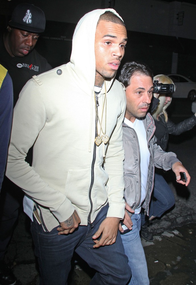 Celebrities Are Seen Leaving Playhouse Nightclub