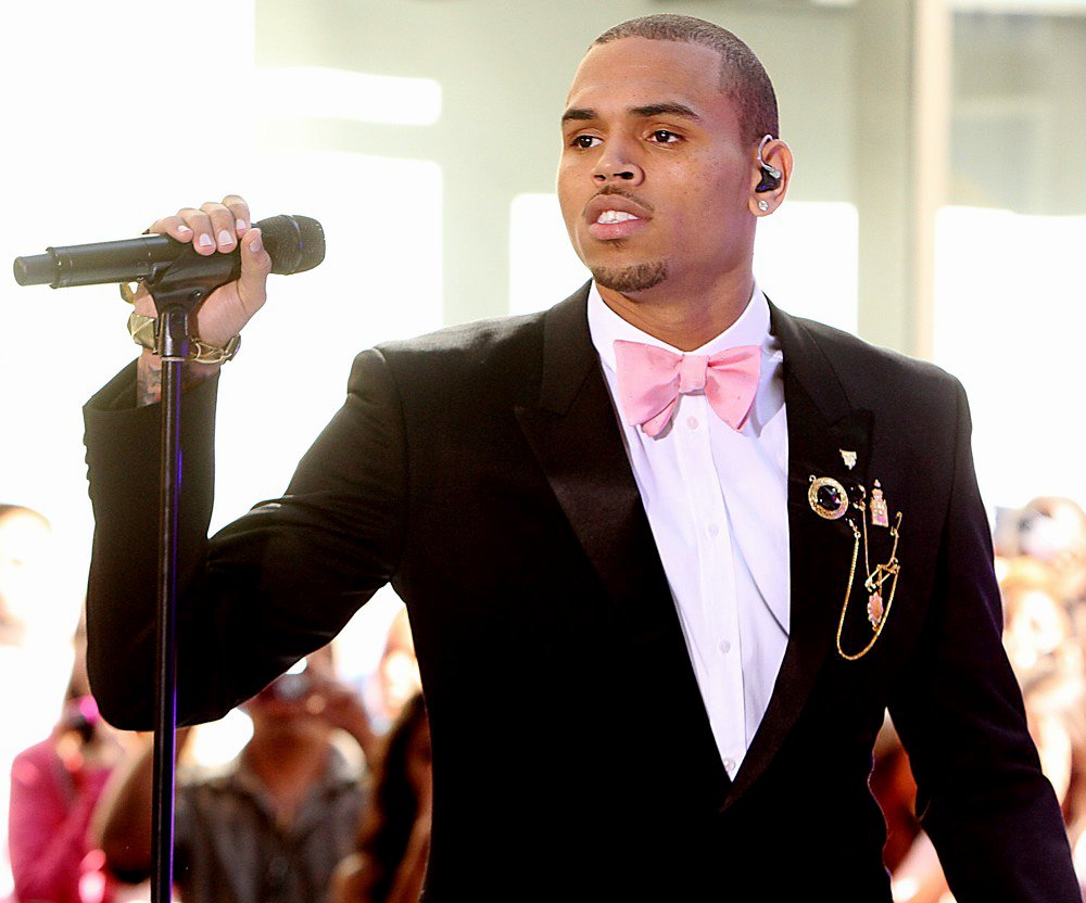 Chris Brown;<br>Chris Brown Performing Live as Part of The Today Show's Summer Concert Series