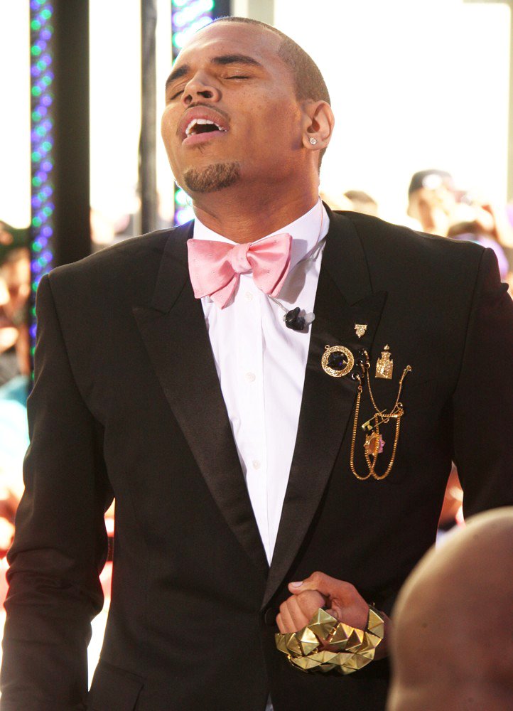 Chris Brown;<br>Chris Brown Performing Live as Part of The Today Show's Summer Concert Series
