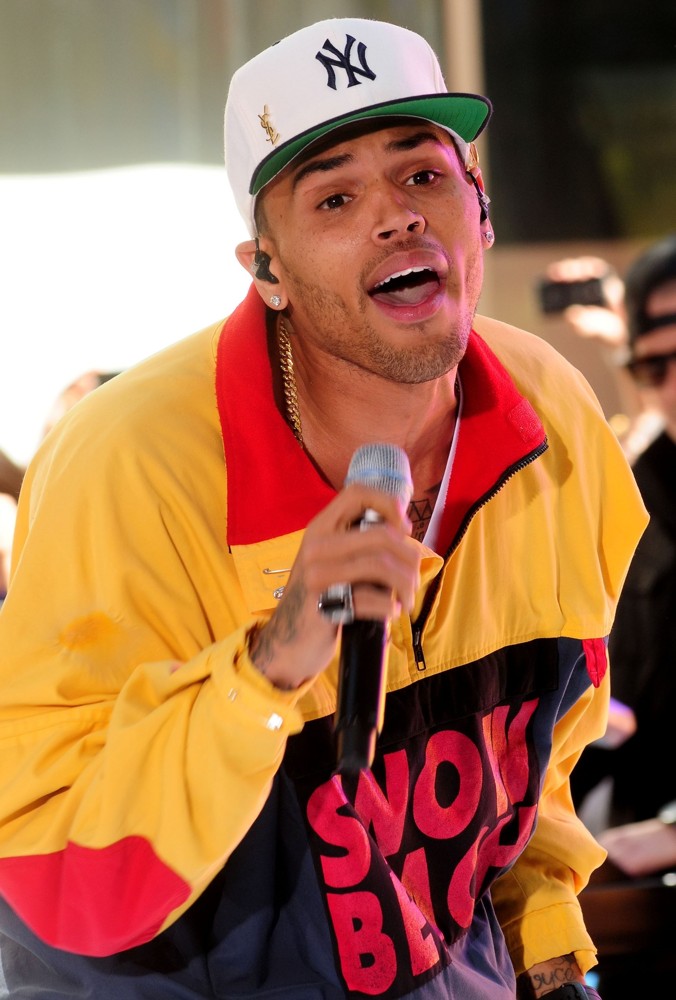 Chris Brown;<br>Chris Brown Performs Live as Part of The Today Show's Concert Series