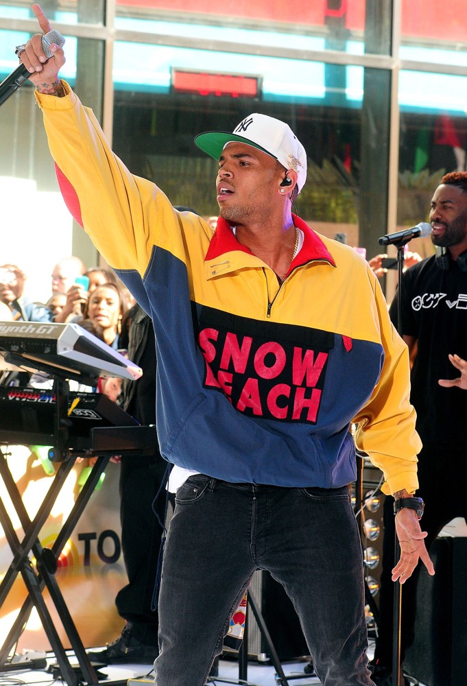 Chris Brown;<br>Chris Brown Performs Live as Part of The Today Show's Concert Series