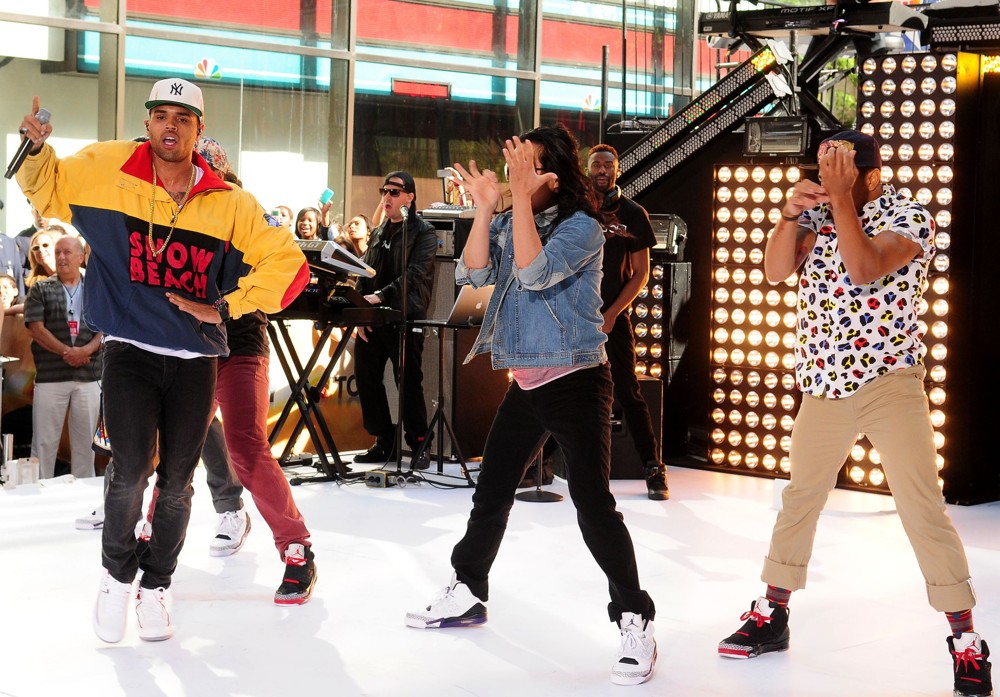 Chris Brown;<br>Chris Brown Performs Live as Part of The Today Show's Concert Series