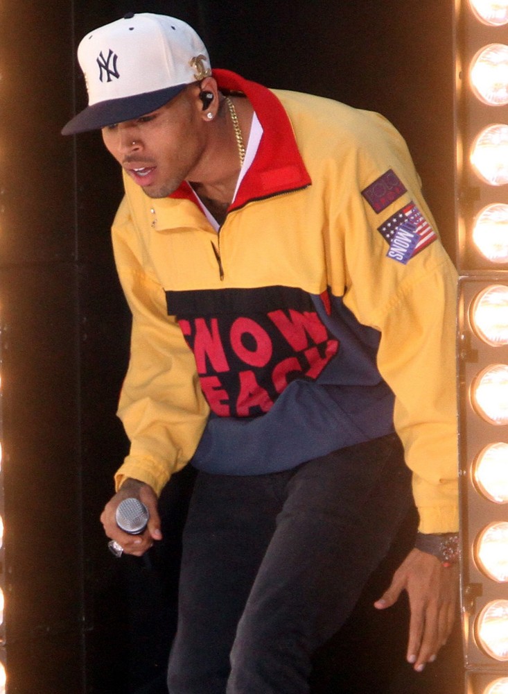 Chris Brown;<br>Chris Brown Performs Live as Part of The Today Show's Concert Series