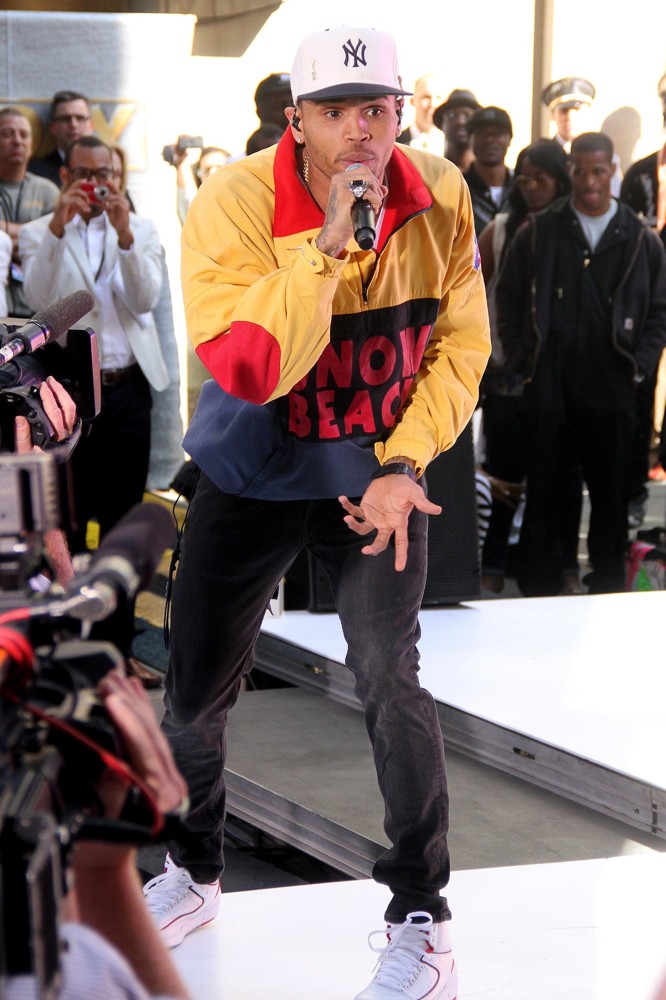 Chris Brown;<br>Chris Brown Performs Live as Part of The Today Show's Concert Series