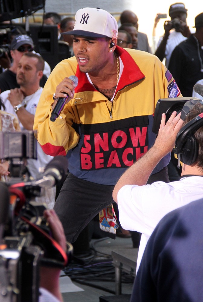 Chris Brown;<br>Chris Brown Performs Live as Part of The Today Show's Concert Series
