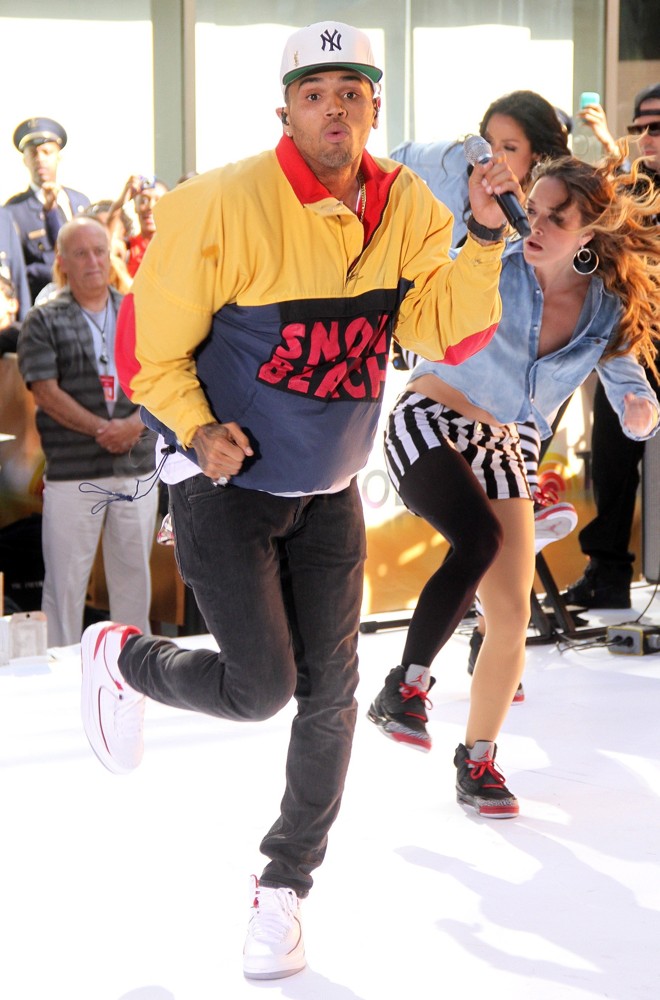 Chris Brown;<br>Chris Brown Performs Live as Part of The Today Show's Concert Series
