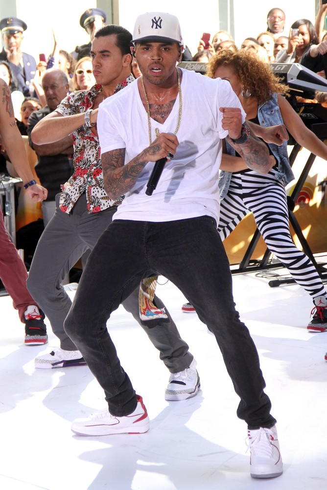 Chris Brown;<br>Chris Brown Performs Live as Part of The Today Show's Concert Series