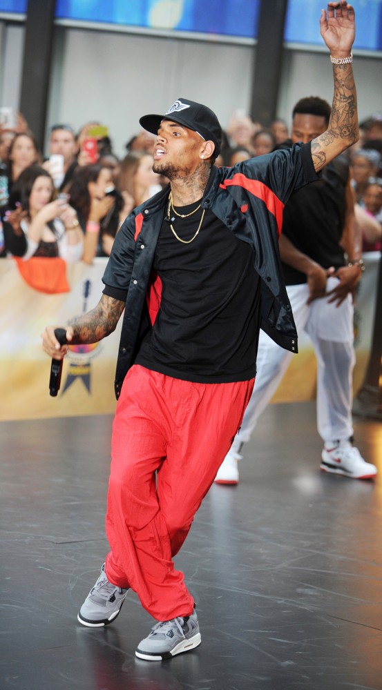 Chris Brown;<br>Chris Brown Performs on The Today Show as Part of Their NBC Toyota Concert Series