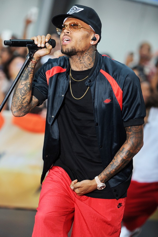 Chris Brown;<br>Chris Brown Performs on The Today Show as Part of Their NBC Toyota Concert Series