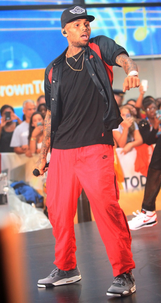 Chris Brown;<br>Chris Brown Performs on The Today Show as Part of Their NBC Toyota Concert Series