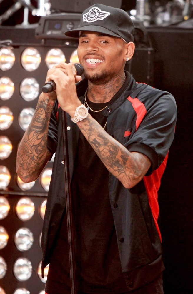 Chris Brown;<br>Chris Brown Performs on The Today Show as Part of Their NBC Toyota Concert Series