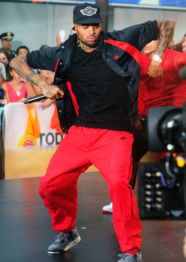 Chris Brown;<br>Chris Brown Performs on The Today Show as Part of Their NBC Toyota Concert Series