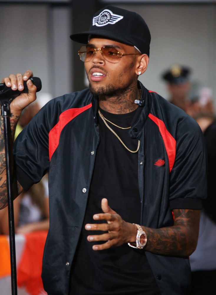 Chris Brown;<br>Chris Brown Performs on The Today Show as Part of Their NBC Toyota Concert Series
