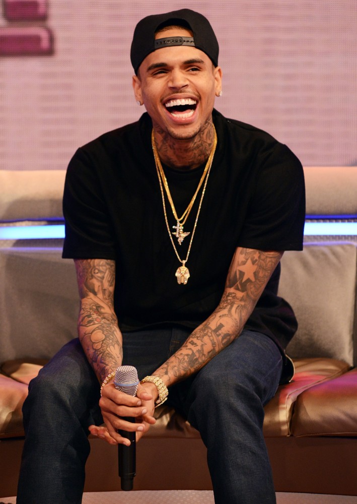 Chris Brown;<br>Chris Brown Appears on BET's 106 and Park to Promote His Single Fine China