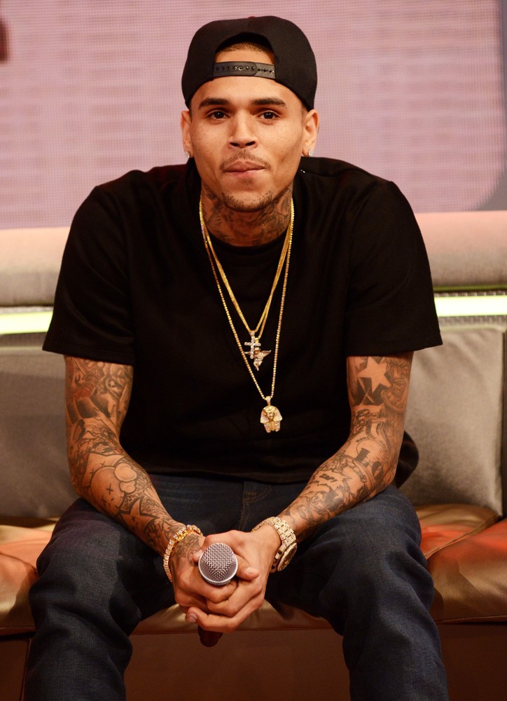 Chris Brown;<br>Chris Brown Appears on BET's 106 and Park to Promote His Single Fine China