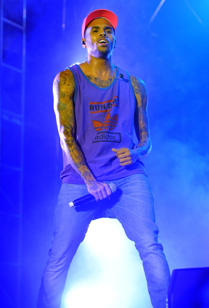 Chris Brown;<br>Chris Brown Performing Live on Stage During Supafest 2012