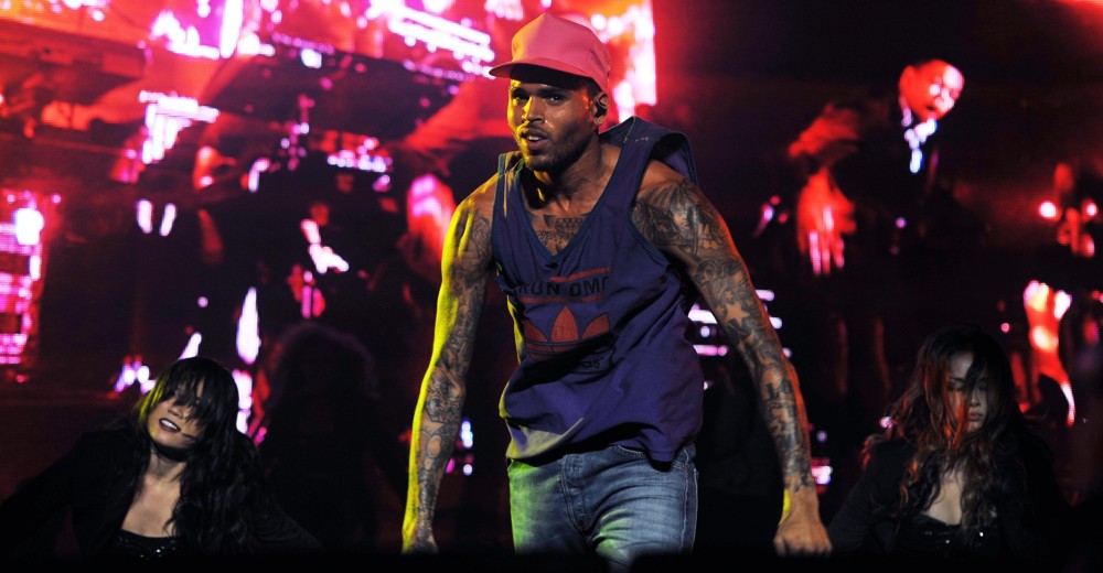Chris Brown;<br>Chris Brown Performing Live on Stage During Supafest 2012