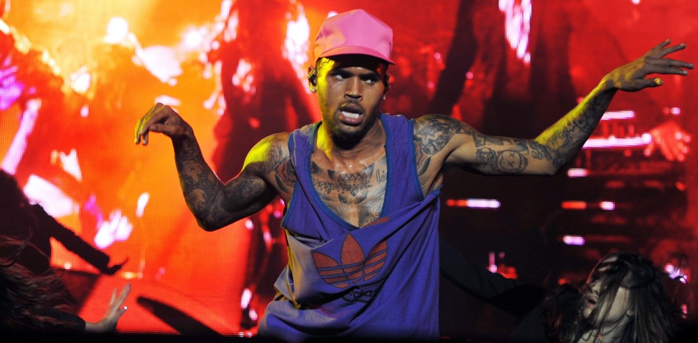 Chris Brown;<br>Chris Brown Performing Live on Stage During Supafest 2012
