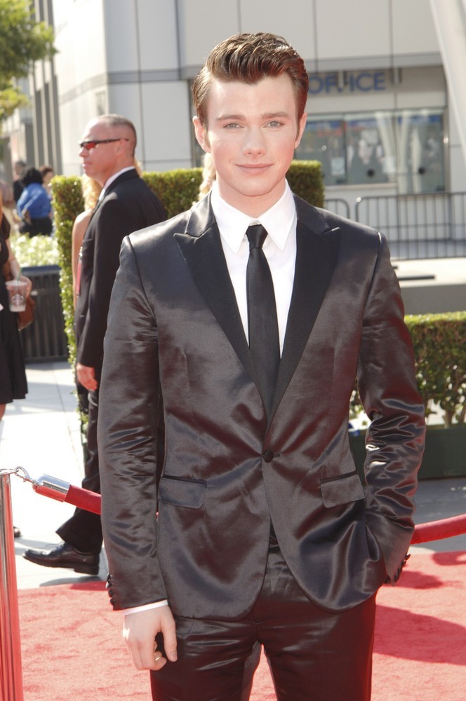 Chris Colfer;<br>2011 Primetime Creative Arts Emmy Awards - Arrivals