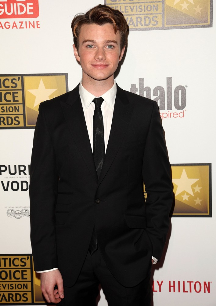 Chris Colfer;<br>2012 Critics' Choice TV Awards - Arrivals