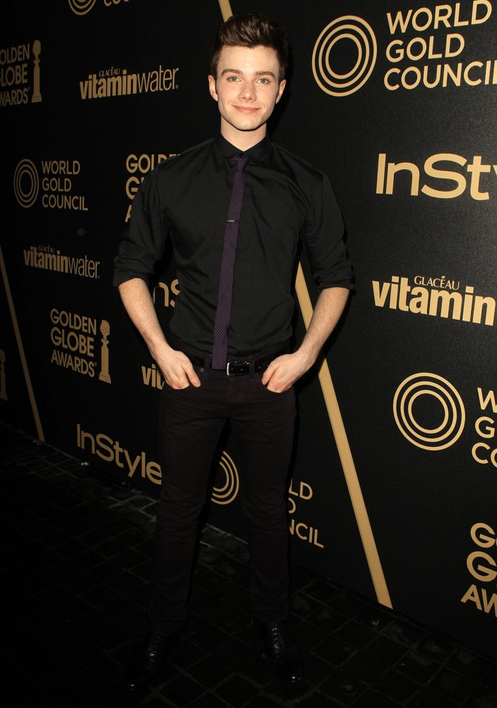 Chris Colfer;<br>Miss Golden Globe 2013 Party Hosted by The HFPA and InStyle