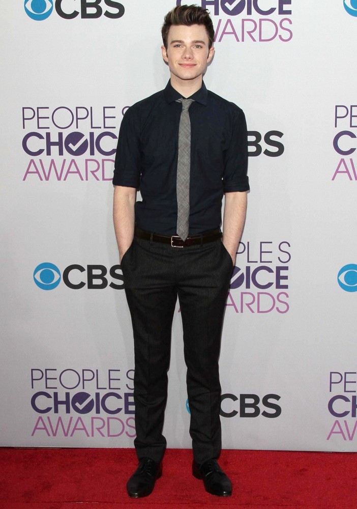Chris Colfer;<br>People's Choice Awards 2013 - Red Carpet Arrivals