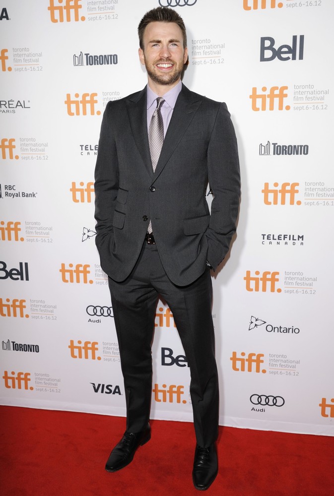 Chris Evans;<br>2012 Toronto International Film Festival - The Iceman - Premiere Arrivals