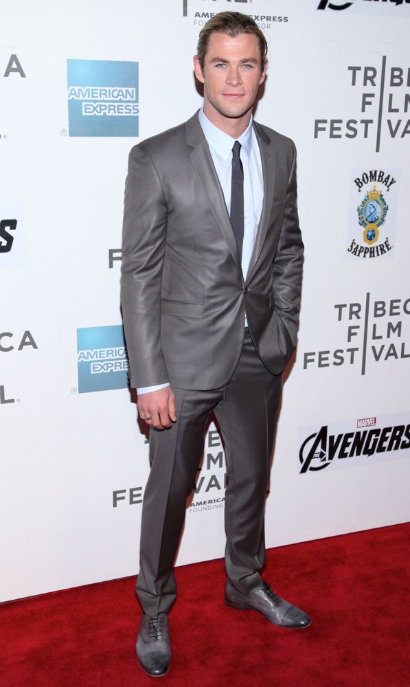 Chris Hemsworth;<br>Marvel's The Avengers Premiere During The Closing Night of The 2012 Tribeca Film Festival - Arrivals