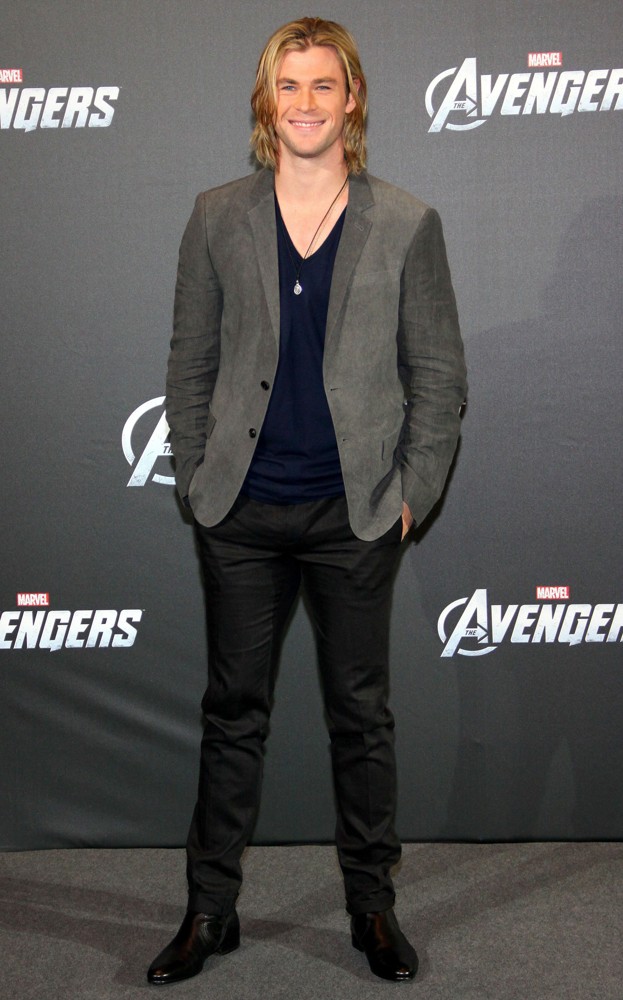 Chris Hemsworth;<br>The Photocall for The Movie Marvel's The Avengers