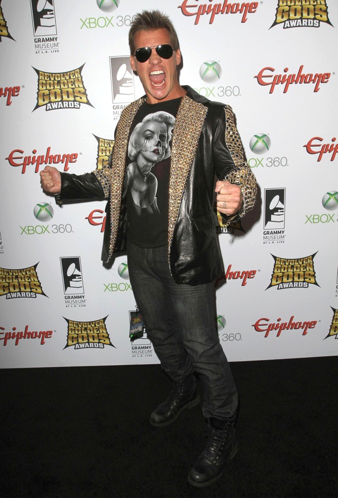 Chris Jericho;<br>2012 Revolver Golden Gods Awards Show
