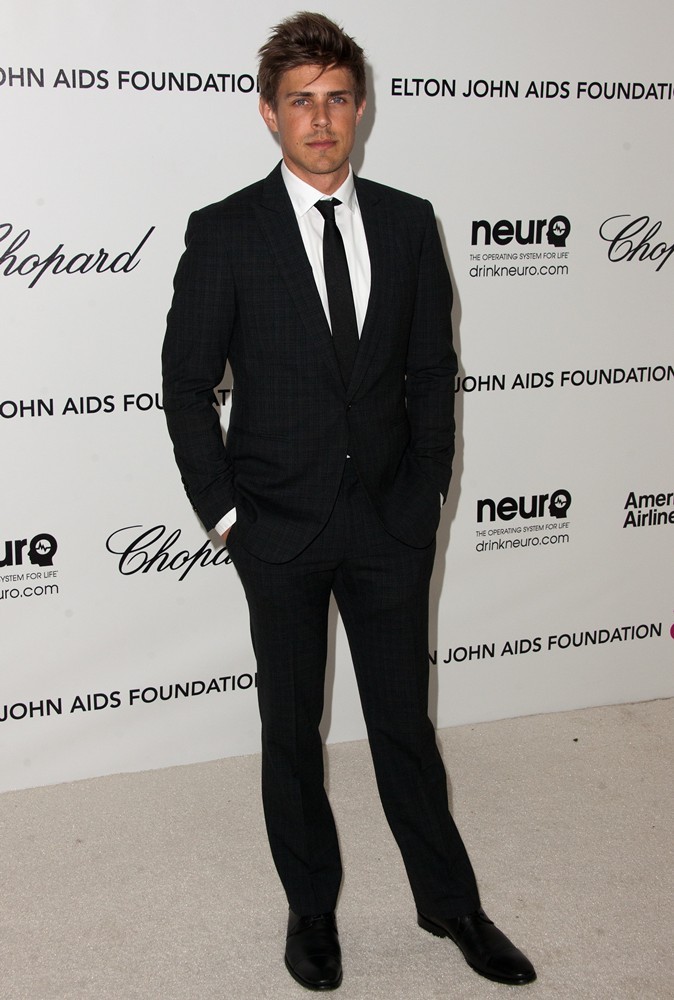 Chris Lowell;<br>The 20th Annual Elton John AIDS Foundation's Oscar Viewing Party - Arrivals